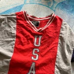 short sleeve crop top